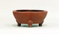 Eimei Unglazed Bonsai Pot with Lotus Shape 5.1"(13cm) E628 +++ Shipping Free