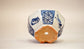 Gassan Octagonal Pot with Hand-Painted Cats 3.6"(9.2cm) G158 +++ Shipping Free