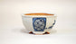 Gassan Octagonal Pot with Hand-Painted Cats 3.6"(9.2cm) G159 +++ Shipping Free