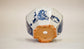 Gassan Octagonal Pot with Hand-Painted Cats 3.6"(9.2cm) G159 +++ Shipping Free