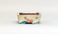 Gassan Bonsai Pot with Chidori Flying Over the Sea 3.15"(8cm) G　