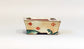 Gassan Bonsai Pot with Chidori Flying Over the Sea 3.15"(8cm) G　