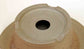 ”CRUST--Flow" Unglazed Bonsai Pot with Wide Rim by BJR 8.8"(22.5cm)