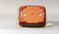Kei Rectangle Bonsai Pot with Blue & Yellow checkered pattern 3.4"(8.7cm) K009 +++Shipping Free