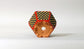 Kei Hexagonal Bonsai Pot with Yellow & Blue checkered pattern 3.5"(9cm) K013 +++Shipping Free