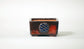 Kei Square Bonsai Pot with purple patterns 2.5"(6.5cm) K016 +++Shipping Free