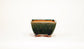 Kei Square Bonsai Pot with Seigaiha pattern in Oribe Glaze 2.7"(6.8cm) K022 +++Shipping Free