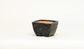 Kei Square Bonsai Pot with Mesh Pattern 2.6"(6.5cm) K024 +++Shipping Free
