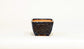 Kei Square Bonsai Pot with Mesh Pattern 2.6"(6.5cm) K024 +++Shipping Free
