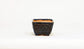 Kei Square Bonsai Pot with Mesh Pattern 2.6"(6.5cm) K024 +++Shipping Free