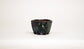 Kei Deep Green Glazed Hexagonal Bonsai Pot with Studded Design 2.2"(5.5cm) K025 +++Shipping Free
