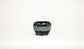 Kei Namako Glazed Bonsai Pot with Checkered pattern 1.9"(4.9cm) K026 +++Shipping Free