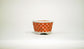 Kei Pink Glazed Bonsai Pot with Checkered pattern 2.1"(5.4cm) K027 +++Shipping Free