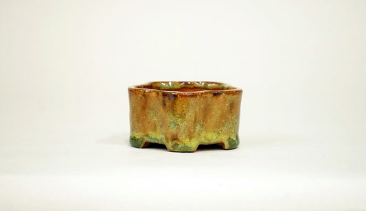 Kei Ume blossom Shaped Bonsai Pot 2.17"(5.5cm) K035