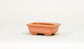 Kei Pink Rectangle Mini Bonsai Pot  2.76"(7cm) K036