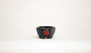 Kei Mini Deep Green Bonsai Pot with Flower Relief 1.46"(3.7cm) K038