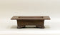 Sampo Unglazed Bonsai Pot with Wide Rim, Cloud Feet 9.4"(24cm) S018