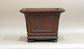 Sampo Square Bonsai Pot with Lines 8.5"(21.5cm) S020