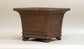 Sampo Square Bonsai Pot with Lines 8.5"(21.5cm) S020