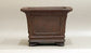 Sampo Square Bonsai Pot with Lines 8.5"(21.5cm) S020
