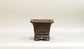 Sampo Square Bonsai Pot with Lines 4.8"(12.2cm) S023