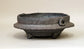 Toji Wood-Fired Bonsai Pot in Okama Style 6.4"(16.5cm) T004 +++ Shipping Free