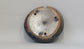 Metalic Feel！Toji Wood-Fired Shallow Bonsai Pot 6.8"(17.5cm) T030  +++ Shipping Free