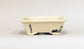 Painted Bonsai Pot with Scenery of Old Japanese House by Bunzan 8.5"(21.7cm)B080 +++ Shipping Free　
