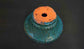 Round Pot in Rivet Design, Turquoise Blue by Shuuhou 5.0"(13.0cm) +++ Shipping Free