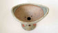 Bunzan Bonsai Pot in Running Red, with High Feet 6.8"(17.5cm)+++Shipping Free