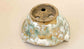 Bunzan White & Green Glazed Pot with Holes for Hanging +++ Shipping Free
