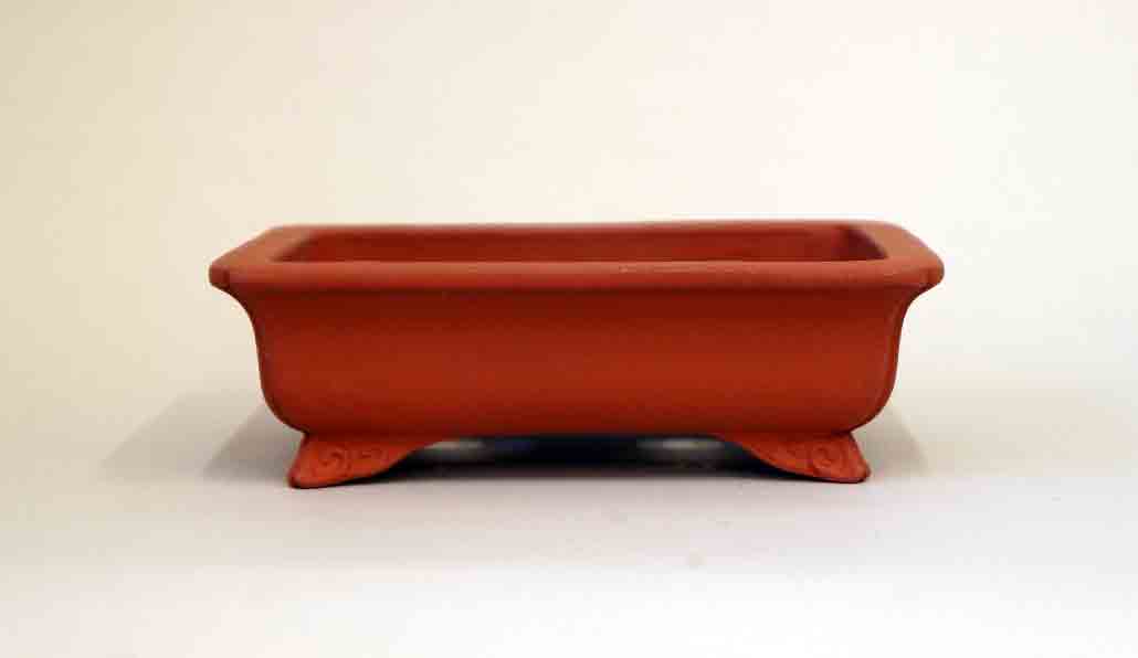 Juko Rectangle Unglazed Bonsai Pot 7"(18.5cm) +++Shipping Free
