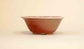 Koyo Round Bonsai Pot in Peach Color Glaze